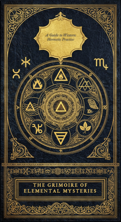 Cover of The Grimoire of Elemental Mysteries