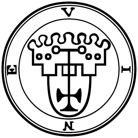 Traditional seal of Viné (Mathers/Crowley Goetia, 1904)