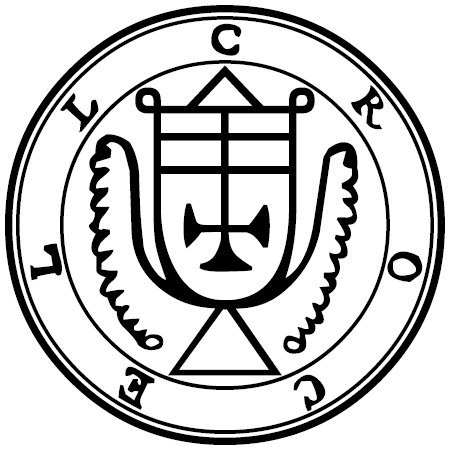 Traditional seal of Crocell (Mathers/Crowley Goetia, 1904)