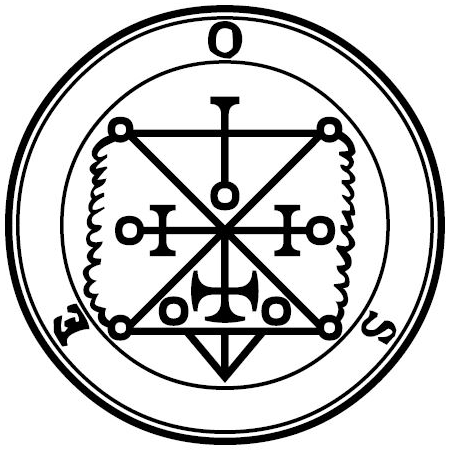 Traditional seal of Ose (Mathers/Crowley Goetia, 1904)